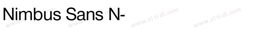 Nimbus Sans N字体转换 Nimbus Sans N字体转换